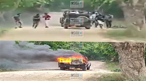 Kaziranga tourists escape as safari vehicle catches fire; incident ...