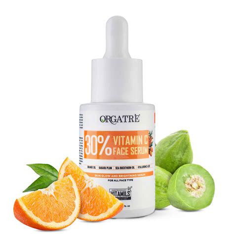 30% Vitamin C Face Serum for Glow & Bright Skin | Vitamin C ...