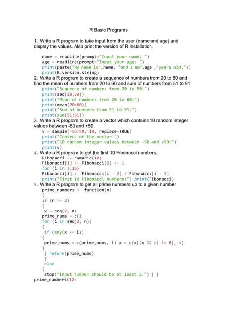 Image result for Write Your First Program in R