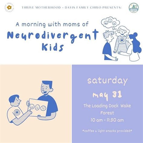 A Morning with Moms of Neurodivergent Kids, 525 S White St, Wake Forest ...