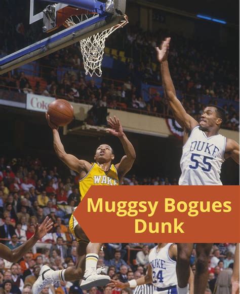Muggsy Bogues Dunk - Shortest Player Could Actually Dunk?