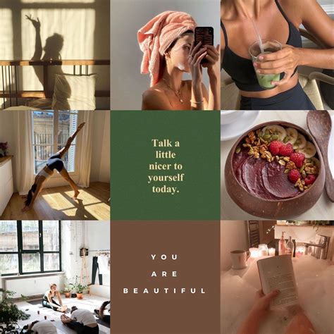 Self-care collage | Healthy lifestyle inspiration, Motivation for today ...