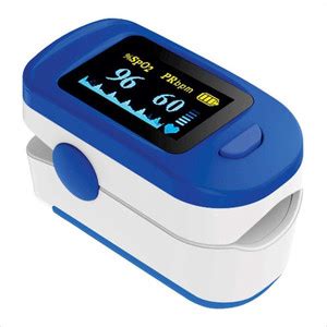 Vcare Fingertip Pulse Oximeter - Oxygen Monitor Fingertip - Blood ...