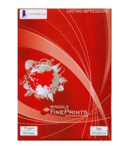 HOUSE 0F PAPER Bindal Fine prints Copier Paper 75GSM PACK OF 5 : Amazon ...