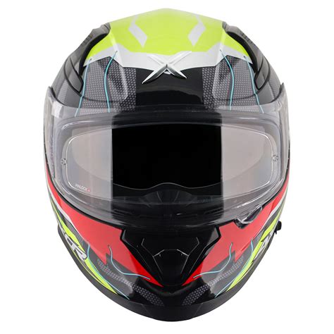 AXOR Apex Dynamo Gloss Black Neon Yellow Helmet– Moto Central
