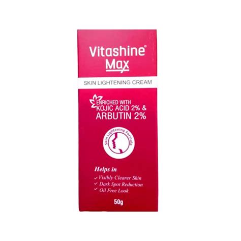 Vitashine Max Skin Lightening Cream 50g - Cureka