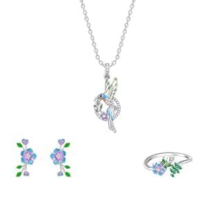 GIVA 925 Silver Spring Bird Set Of Three| Gifts for Women and Girls ...
