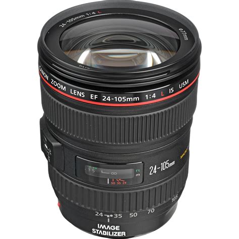 Canon EF 24-105mm f/4L IS USM Lens 0344B002 B&H Photo Video