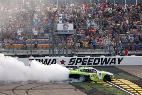 Sam Mayer Takes Advantage Late, Scores Xfinity Series Win at Iowa ...