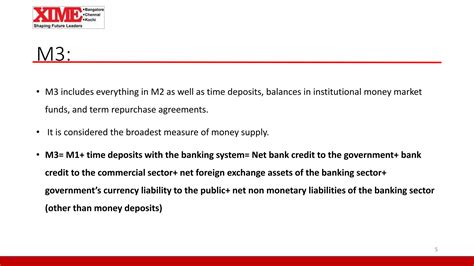 Measurement of Money Supply in India 2018 | PPTX