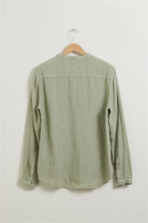 Nebo Mode - Leinenhemd Tsu Alga