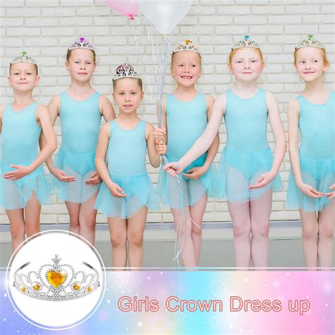 Buy 100 Pieces Girls Crystal Tiara Crowns Rhinestone Princess Tiaras ...