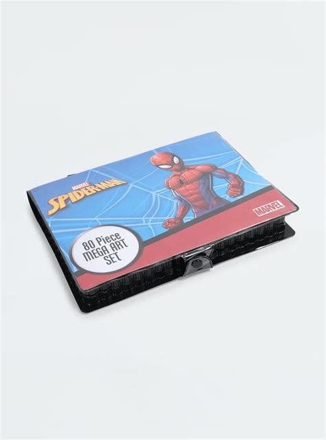 Kids Spider Man Colouring Set | Multicolour | Plastic