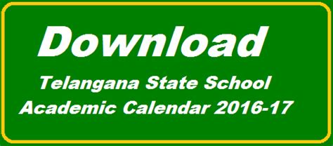 Download TS School Academic Calendar for 2016-17 - Jobs Results ...