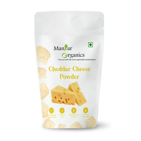 ManHar Organics Cheddar Cheese Powder Seasoning 500g – Perfect Flavor ...