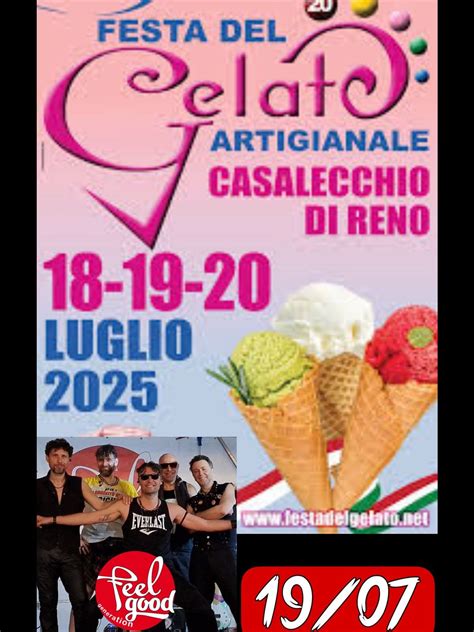 LIVE! FESTA DEL GELATO - CASALECCHIO DI RENO, Festa del Gelato ...