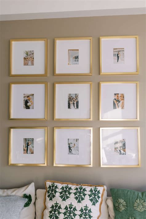 Stunning Gold Frames for Your Gallery Wall - Lane Creatore | Gold ...