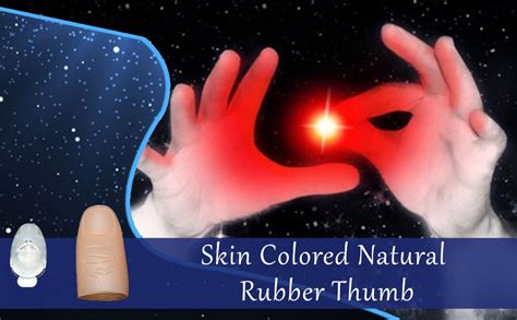 Buy MilesMagic Set of 2 Magic Rubber Thumb Tip Light Up Flash Lights ...