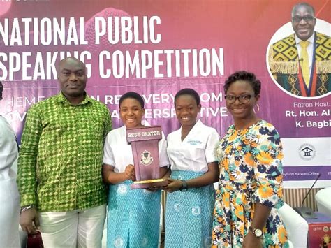 Yaa Asantewaa Girls' SHS wins 2022 National Public Speaking Competition ...