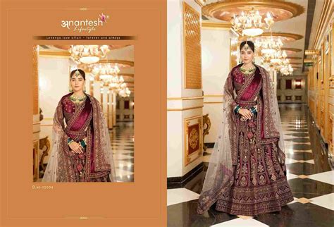 WEDDING BRIDE VOL-2 BY ANANTESH LIFESTYLE 13004 TO 13005 SERIES BRIDAL ...