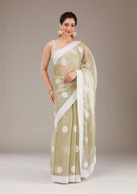 Organza Saree - Buy Trendy Organza Sarees Online – Koskii