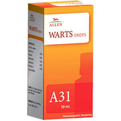 Allen A31 Wart Drops (30ml) – AquaHerbals