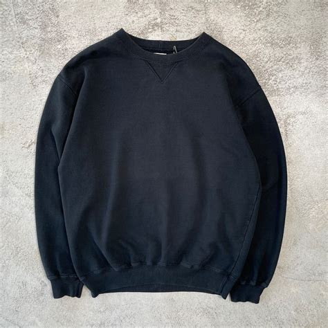 old gap front V sweat "black" 90s | focus