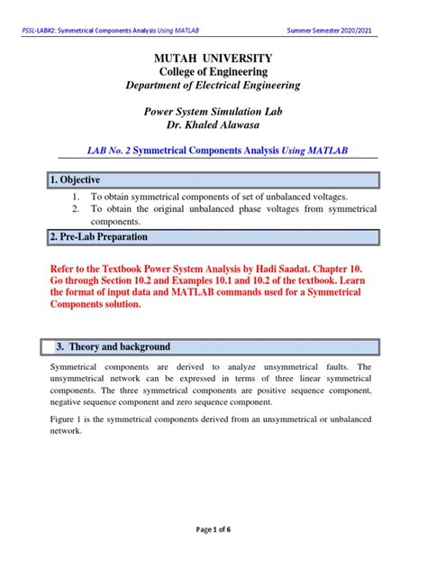 Image result for Symmetrical Components MATLAB