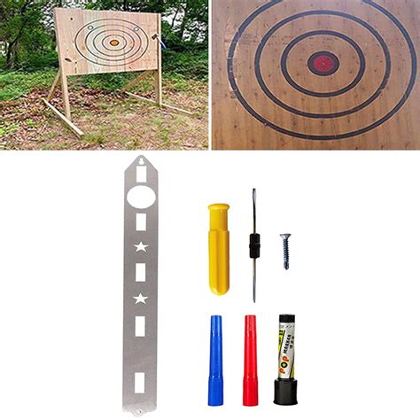 MHT Throwing Axe Target Template Stencil Axe Throwing Set for Axe ...