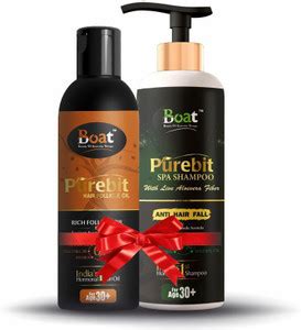 boAt Hair protection and anti-hair fall shampoo and smoothening and ...