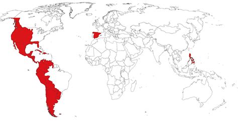 The Spanish Empire In 1790: When Spain Ruled A Quarter Of The World