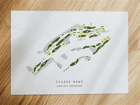 Image result for Golf Course Map Sign