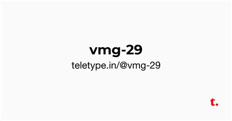@vmg-29 — Teletype