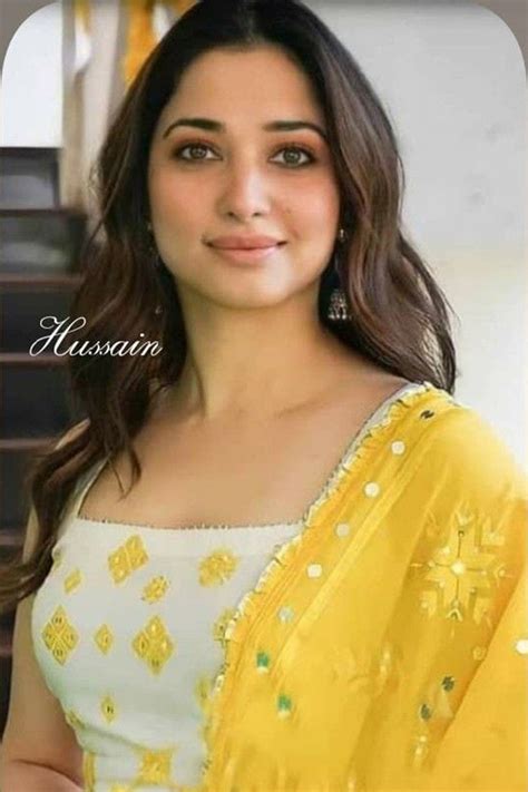 Tamannaah Bhatia in our white and yellow sharara set – Sukriti and Aakriti