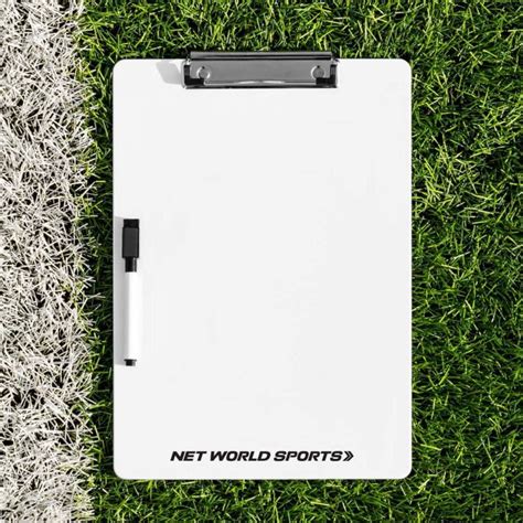 Plain A4 Whiteboard Clipboard | Net World Sports