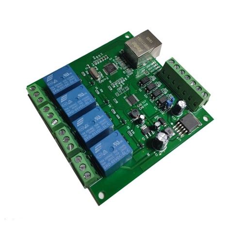 LAN Ethernet RJ45 TCP/IP WEB Remote Control Board | Ubuy India