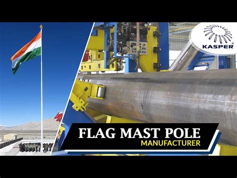 Flag Mast Pole - 20 Meter MS Flag Mast Manufacturer from Hapur