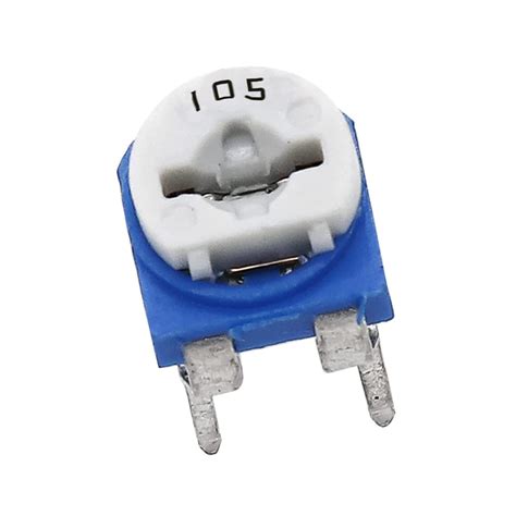 Electronic Spices 1m Ohm (Ω) Vertical Preset Variable Resistor (105 ...