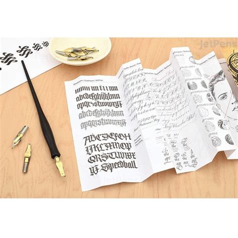 Speedball Calligraphy C-Style Lettering Set-SCOOBOO – SCOOBOO