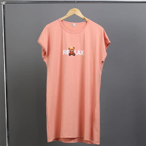 Maternity Long Tshirt: Peach – Relax - Coocuddle