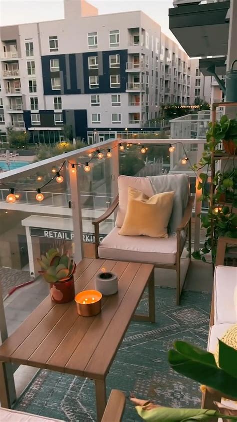 Cozy and Chic: Small Apartment Balcony Ideas for Modern Living 🌆 in ...