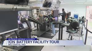 Ion battery facility tour in Beltsville – DC News Now | DC, Virginia ...