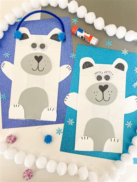 10 EASY Polar Bear Crafts for Kids (2026) - ABCDee Learning