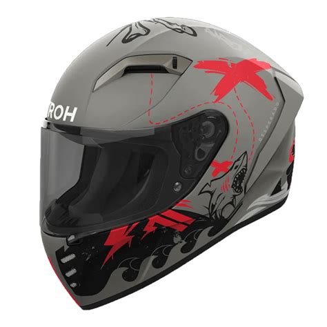 Airoh Connor Desperado Orange Matt Helmet