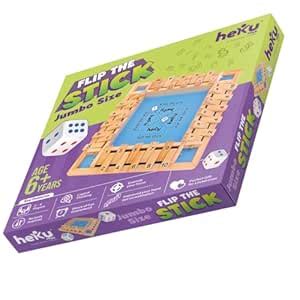 Buy THE GAME FACTORY Flip The Stick - Jumbo Size - Wooden Educational ...