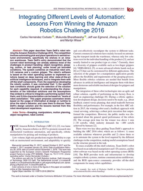 Amazon Robotics Challenge 的图像结果