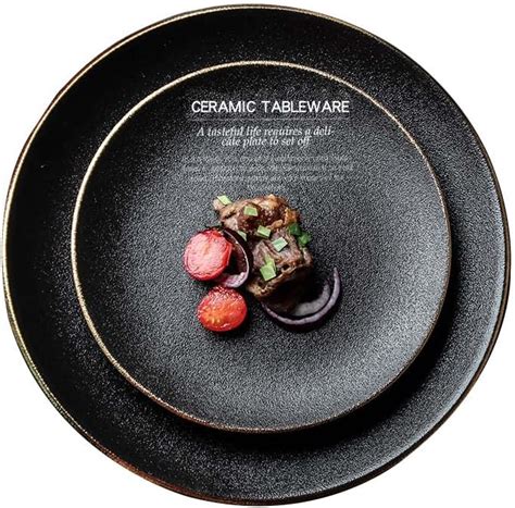 Buy NUTRION Handcrafted Ceramic Stoneware Quarter Plate,Set of 2, 8 ...