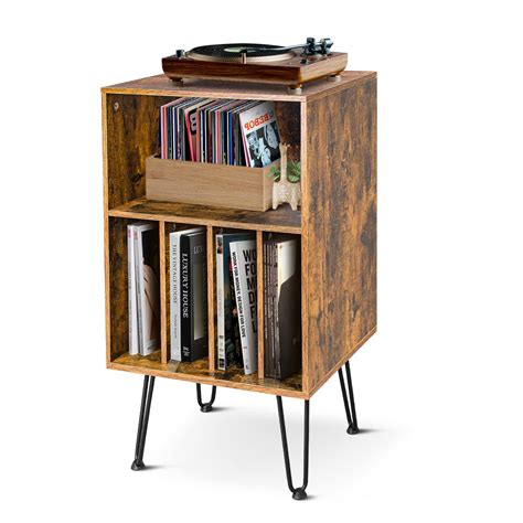 Acehome Record Player Table Record Player Stand With Storage Record ...