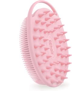 REhair Ultra Soft Silicone Bath Brush, 2 in 1 Body & Shampoo Scrubber ...