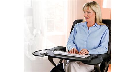 Image result for Computer Chair Keyboard Tray